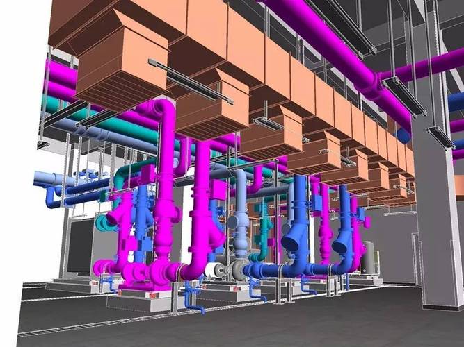 深化设计：机房机电安装工程中的BIM应用 - BIM,Reivt中文网