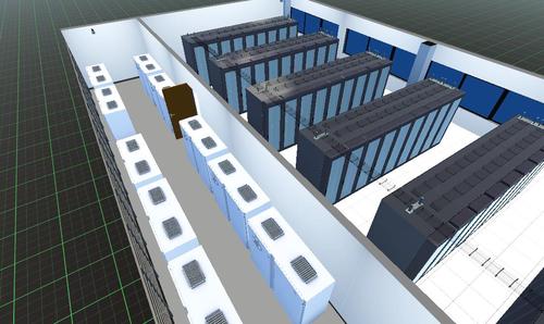 机房的模型 - BIM,Reivt中文网