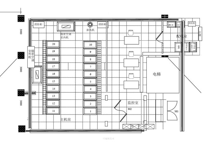 如何绘制机房布置图 - BIM,Reivt中文网
