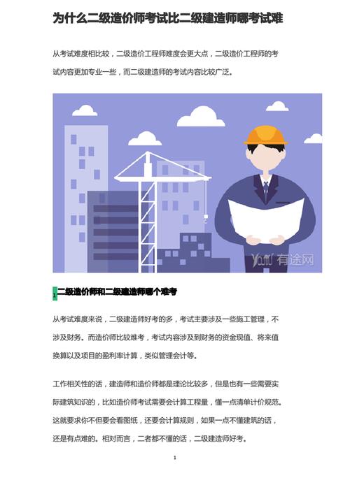 二级造价师考试是否难？ - BIM,Reivt中文网