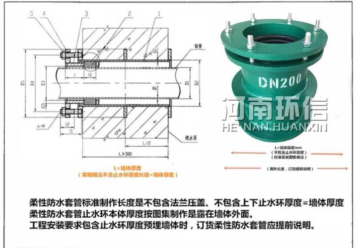 如何绘制柔性防水套管的CAD图纸 - BIM,Reivt中文网