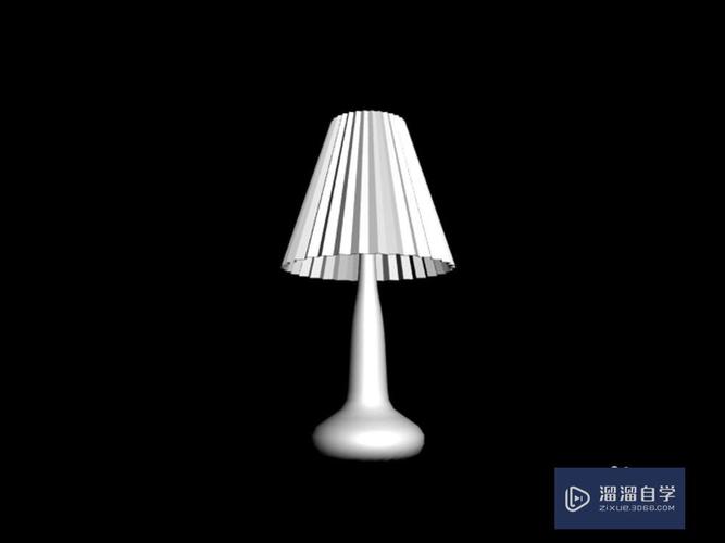 学习3Dmax制作台灯模型：简明六步教程 - BIM,Reivt中文网