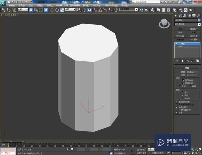 3DMax软件制作十边柱模型的技巧 - BIM,Reivt中文网
