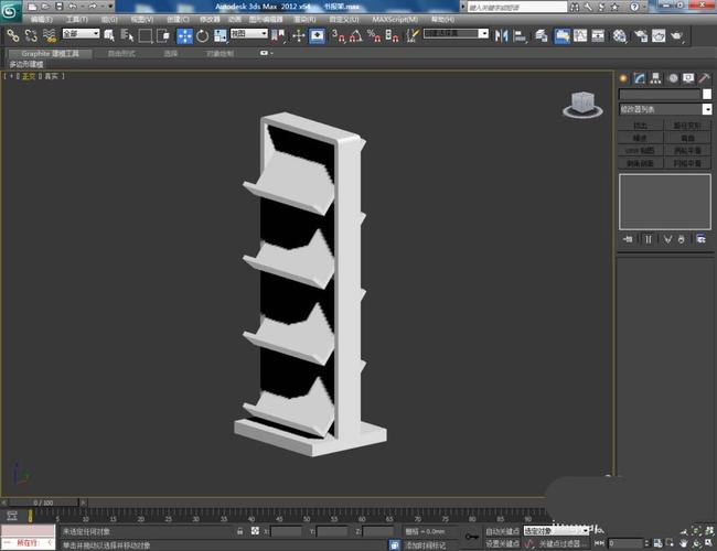 3Dmax软件:制作书报架模型的完美教程 3Dmax软件:制作书报架模型的完美教程 - BIM,Reivt中文网