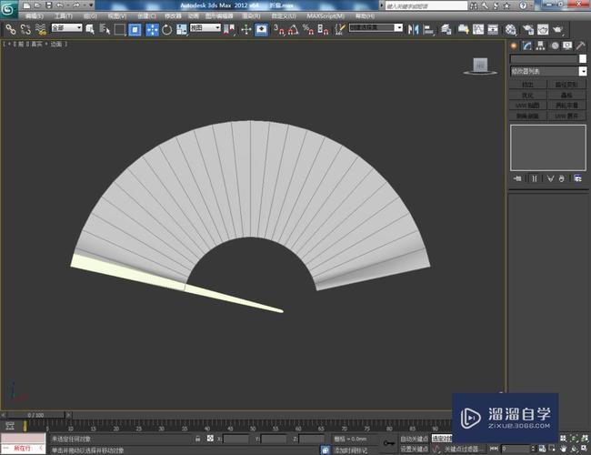 教你3Dmax制作折扇的方法 教你3Dmax制作折扇的方法 - BIM,Reivt中文网