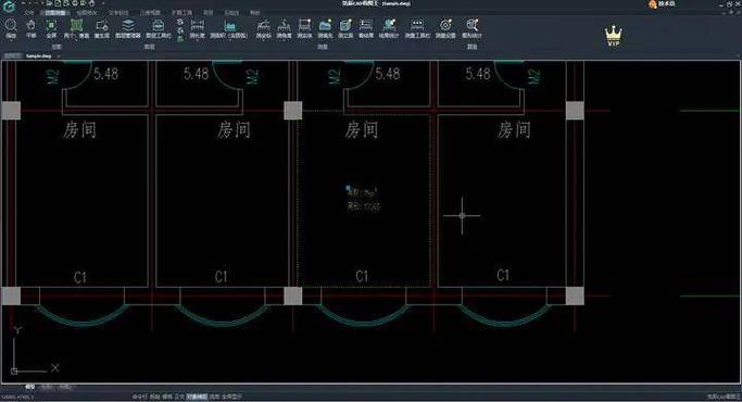 CAD2020的长度测量方法 - BIM,Reivt中文网