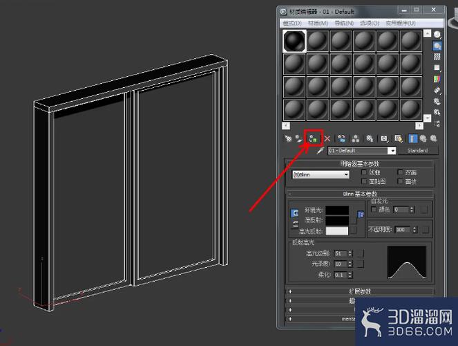 如何使用3Dmax制作推拉门 - BIM,Reivt中文网