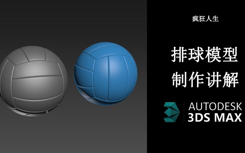 3Dmax排球模型制作：简单三步教程 - BIM,Reivt中文网