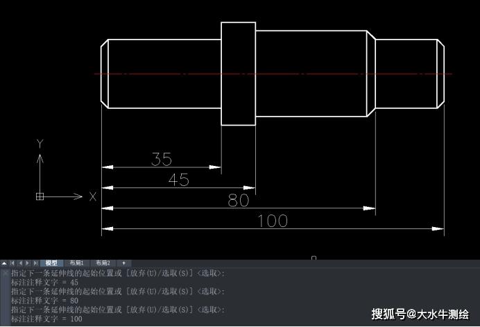 如何使用CAD进行基线标注? - BIM,Reivt中文网