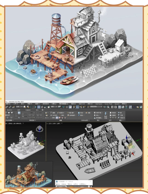 如何在3DMax中绘制自由形式的曲面 - BIM,Reivt中文网