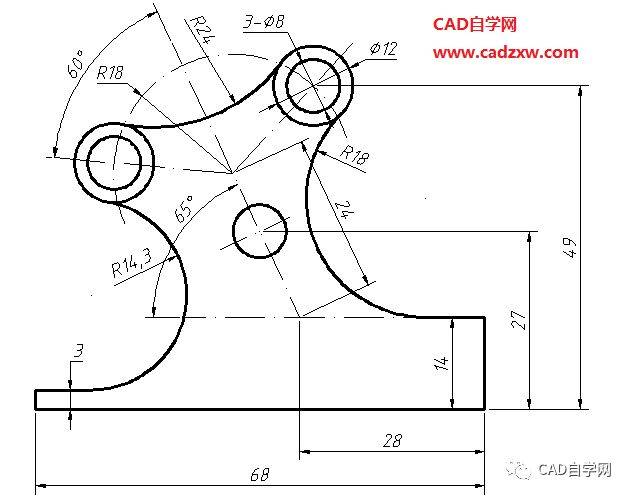 CAD二维练习题(04)的优化方法:绘制技巧提升 CAD二维练习题(04)的优化方法:绘制技巧提升 - BIM,Reivt中文网