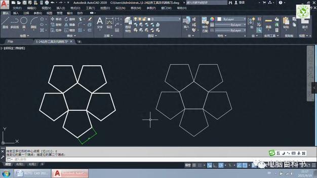 如何使用CAD2018绘制六边形的矩形边界 - BIM,Reivt中文网