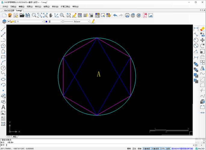 CAD2019多边形中心捕捉技巧：绘制圆形的最佳方法 - BIM,Reivt中文网