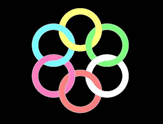 如何使用CAD绘制六连环图案 如何使用CAD绘制六连环图案 - BIM,Reivt中文网