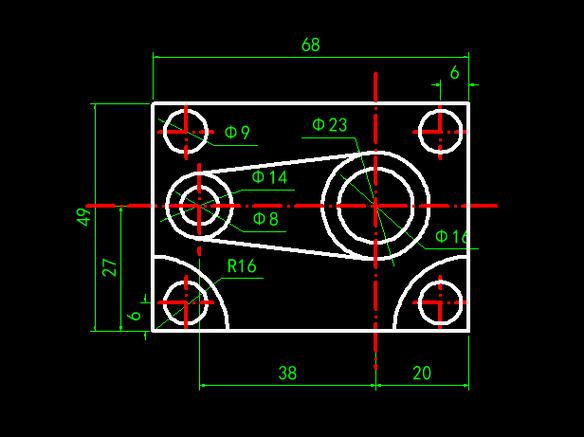平面图CAD练习题2 - BIM,Reivt中文网
