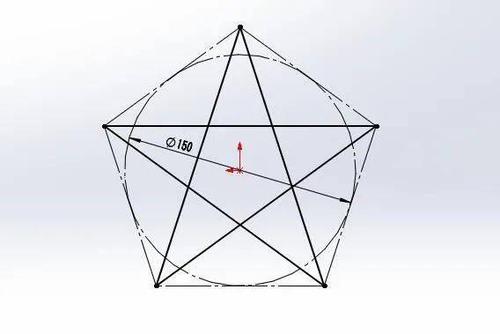 如何使用CAD绘制标准五角星 - BIM,Reivt中文网