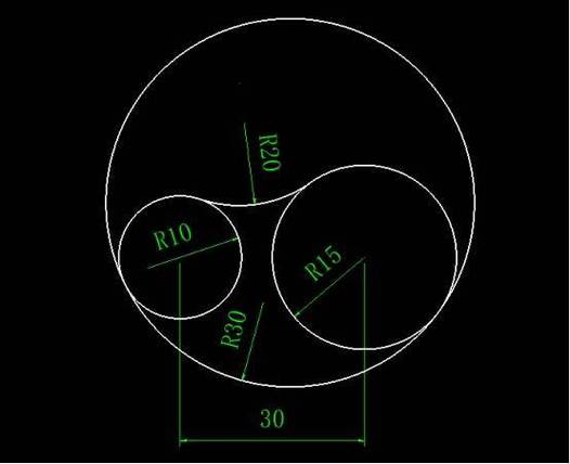 CAD绘制两个圆的公切线方法及技巧 - BIM,Reivt中文网