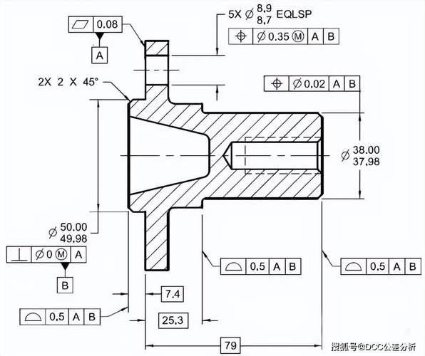 CAD公差尺寸标注方法及正负公差标注教程 - BIM,Reivt中文网