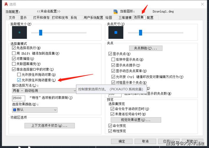 如何在CAD中关闭选择集操作？ - BIM,Reivt中文网