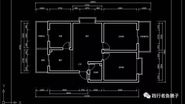 CAD绘制普通建筑户型图的完美教程 CAD绘制普通建筑户型图的完美教程 - BIM,Reivt中文网