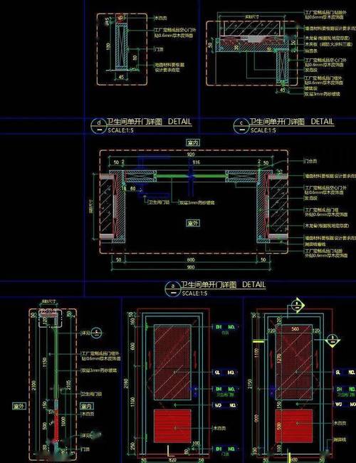 如何绘制CAD门的尺寸平面图 - BIM,Reivt中文网