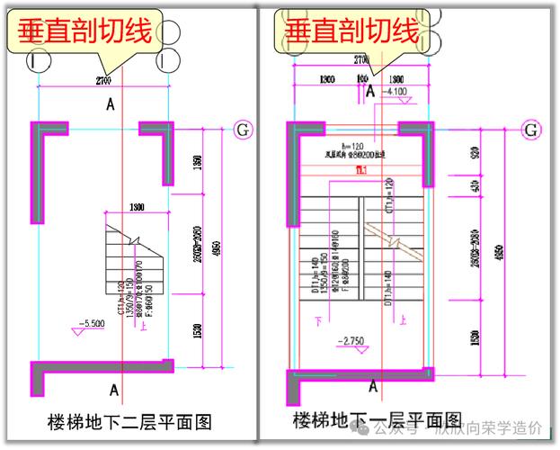 CAD绘制楼梯区域平面图的方法 - BIM,Reivt中文网