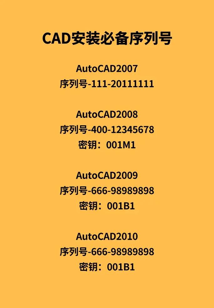 如何获取AutoCAD各个版本的序列号？ - BIM,Reivt中文网