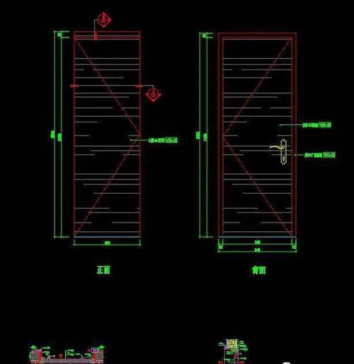 CAD绘制双扇门平面图的技巧 - BIM,Reivt中文网