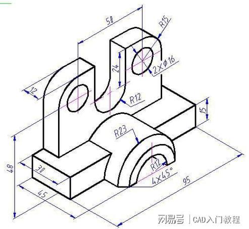 提升CAD三维图形三视图绘制方法 提升CAD三维图形三视图绘制方法 - BIM,Reivt中文网