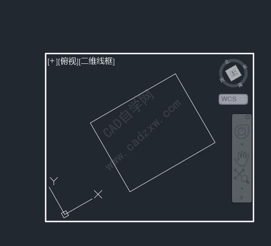 CAD中如何旋转视图而保持图形坐标位置不变 CAD中如何旋转视图而保持图形坐标位置不变 - BIM,Reivt中文网