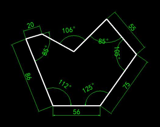 如何在CAD中绘制具有夹角的直线 如何在CAD中绘制具有夹角的直线 - BIM,Reivt中文网