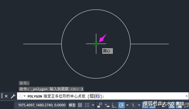 如何使用CAD绘制等边三角形的内切圆 如何使用CAD绘制等边三角形的内切圆 - BIM,Reivt中文网
