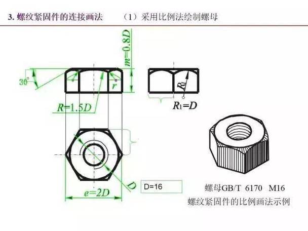 使用CAD的拉伸面命令绘制螺母 - BIM,Reivt中文网