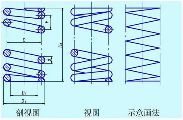 如何使用CAD绘制弹簧 如何使用CAD绘制弹簧 - BIM,Reivt中文网