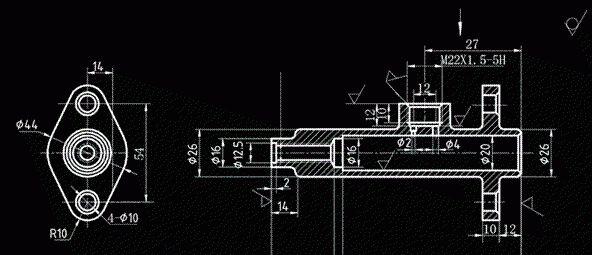 提升铰套CAD绘制的步骤 - BIM,Reivt中文网