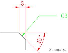 CAD倒角标注技巧 - BIM,Reivt中文网