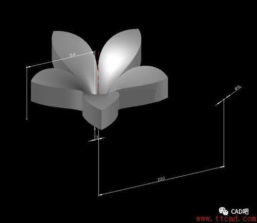 CAD建模花朵的技巧 - BIM,Reivt中文网