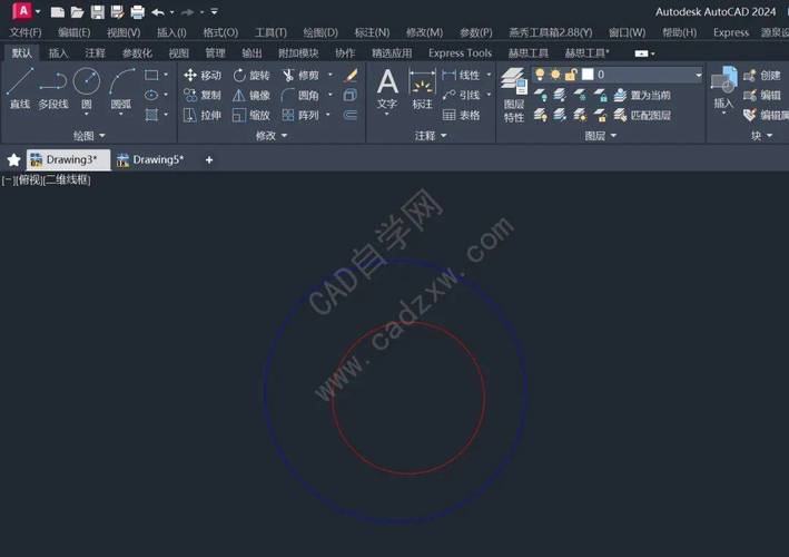 为什么在CAD中更改坐标系后图形视图没有发生变化？ - BIM,Reivt中文网