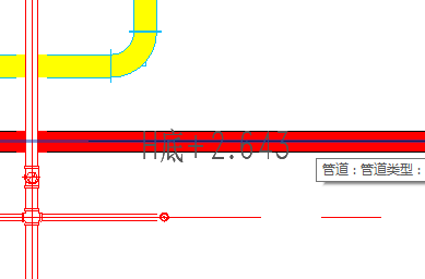 revit管道标注被遮挡