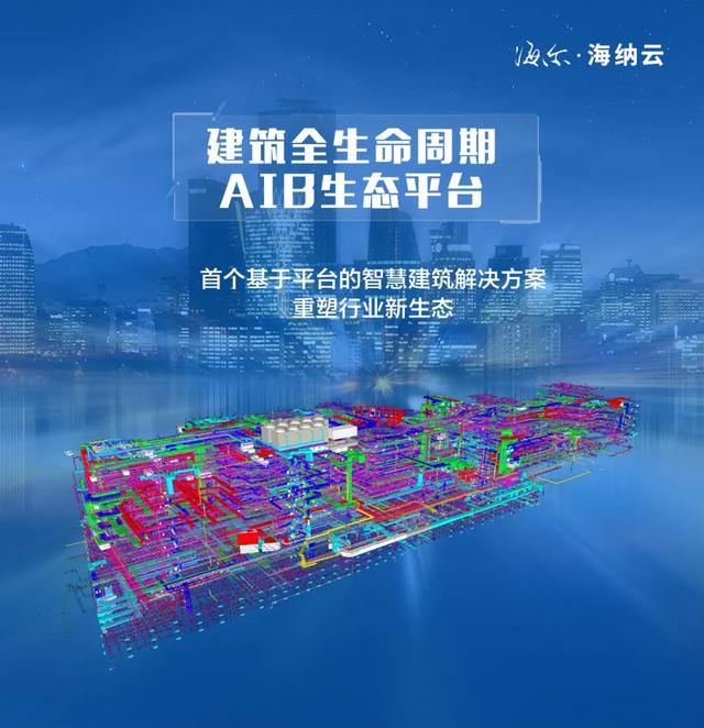 海尔·海纳云发布数字建筑AI+BIM系统平台，推进数字城市升级