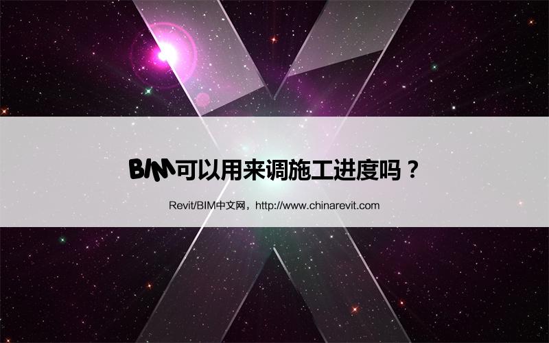 BIM,Revit中文网-BIM可以用来调施工进度吗？