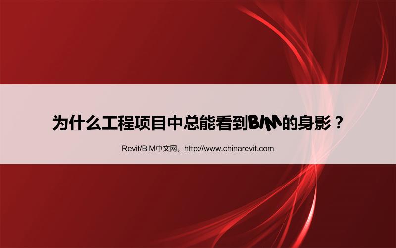 BIM,Revit中文网-为什么工程项目中总能看到BIM的身影？