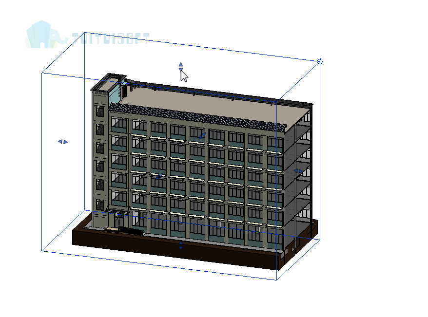 腿腿教学网-Revit教程 | Revit（操作篇）如何实现在三维视图中显示某楼层模型