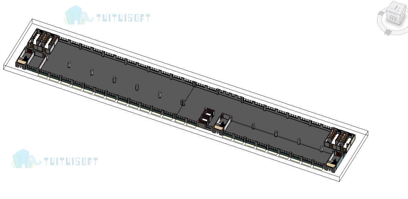 腿腿教学网-Revit教程 | Revit（操作篇）如何实现在三维视图中显示某楼层模型
