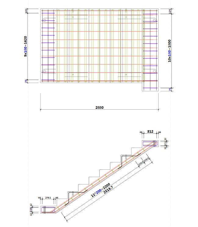 8.png 腿腿教学网-BeePC教程:第六章、楼梯布置与出图