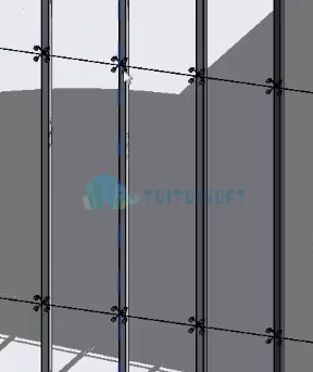 image005.jpg 腿腿教学网-Revit教程 | Revit创建幕墙固定钢结构连接件教程