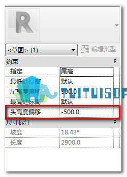 2018-10-11_1545527.png 腿腿教学网-Revit教程 | Revit创建斜楼板的方法(一)