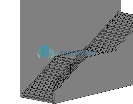 2018-10-13_153058.png 腿腿教学网-Revit教程 | Revit 如何在斜墙上绘制栏杆