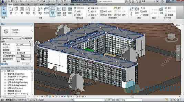 建筑图.png 腿腿教学网-BIM模型如何创建