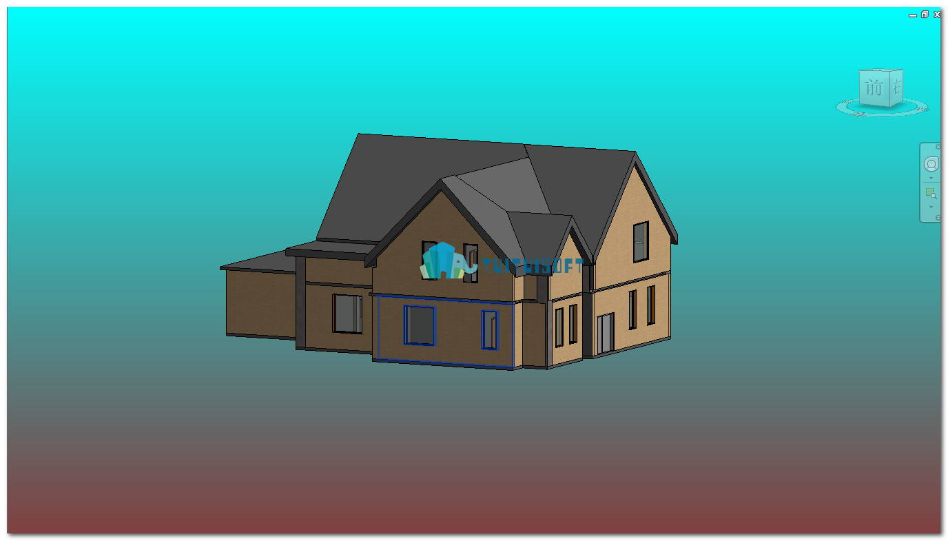 2018-10-15_195924.png 腿腿教学网-Revit教程 | Revit 如何给模型添加背景